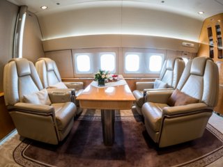 Inside A Private Boeing 767 Chartered By Saudi Ambassador