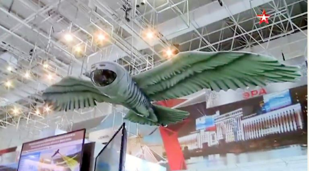 A prototype was devised by students before it was seized on by Vladimir Putin’s military. The Kremlin’s bizarre new spy drone is slightly bigger than a real snowy owl. The drone was created by military technicians from a unit set up by Putin.   Its aim is to fool the enemy allowing the unmanned craft to sneak closer to key targets in war zones.