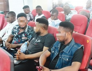 The police in Lagos State have arraigned 47 men before a Federal High Court for allegedly engaging in amorous gay sexual relationships. The defendants were arraigned at about 4.12 p.m. on Wednesday on a one-count charge of engaging in a gay relationship.