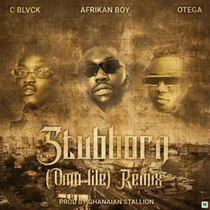 Afrikan Boy – Stubborn (Omo Lile) Remix Ft. C Blvck & Otega (MP3 Download)