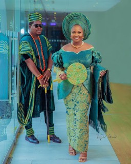 Popular Nigerian actor who doubles as social media content creator Adedayo, known by his stage name Mr Macaroni seems to be getting married, despite his earlier confession that is he scared o