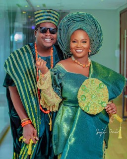 Popular Nigerian actor who doubles as social media content creator Adedayo, known by his stage name Mr Macaroni seems to be getting married, despite his earlier confession that is he scared o