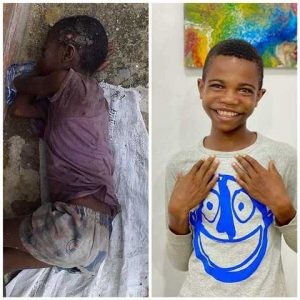 Amazing Transformation of Boy Rescued From The Streets 5 Years Ago After Being Branded A Witch In Akwa Ibom (Photos)