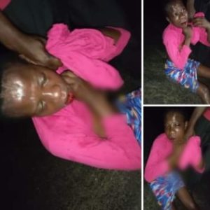 Drama As Young Girl Is Beaten To A Pulp For Allegedly Stealing Generator In Warri