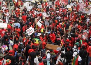 Ghanaians Protest Against Government Due To Rising Inflation