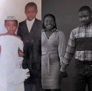 Lady Shares Interesting Story How She Got Married To A Neighbor’s Younger Brother (Photos)