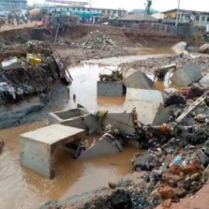 Only Bridge Linking Eruwa With Lanlate Town Collapses In Oyo