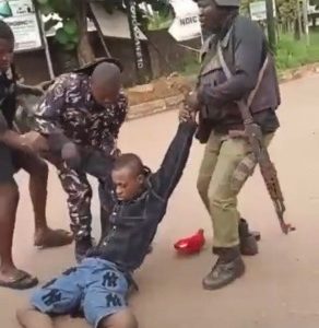 Photo Of Man Shot For Allegedly Refusing To Give Police Bribe In Enugu