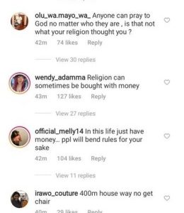Religion Can Be Bought With Money – Nigerians React To Video Of Muslim Clerics Praying At Bobrisky’s N400M Mansion