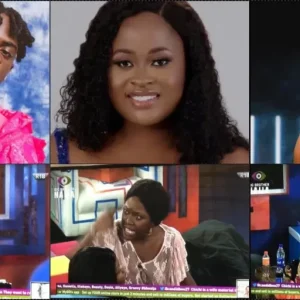BBNaija 2022:- Chaos In Biggie’s House As Amaka, Phyna, Bryann, And Khalid Engage In Heated Argument 