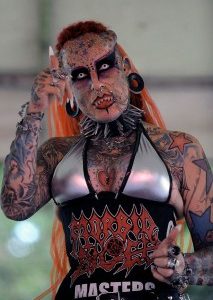 Mexican Woman Looks Like Real Life Vampire After 49 Body Modifications