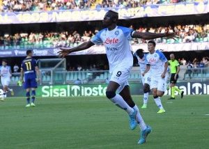 Osimhen Relishes Napoli’s Win Against Verona