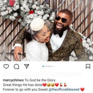 Photos From The Court Wedding Of Mercy Chinwo And Pastor Blessed Uzochikwa