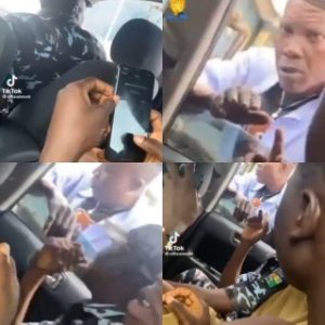 Police Officers Caught On Camera Extorting Passengers Of A Vehicle