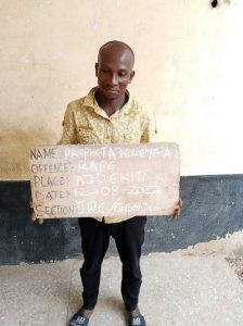 Prophet Who Defiled 13-year-old Girl In Ekiti And Threatened Her With Madness Claims He Wanted To Deliver Her Spiritually