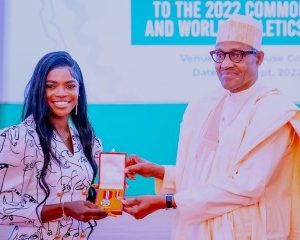 Amusan Conferred With National Honour, Medalists Gifted N200 Million