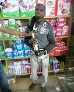 Man Steals Wine From A Supermarket To Celebrate His Birthday In Uyo