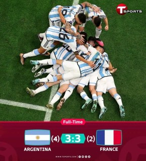 Argentina Win 2022 World Cup, Beating France In Penalty Shootout