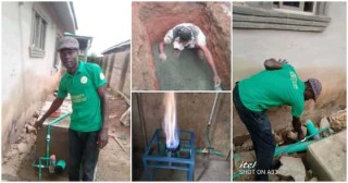 Shocking!!! Man Builds Toilet That Generates Gas For Cooking & Electricity