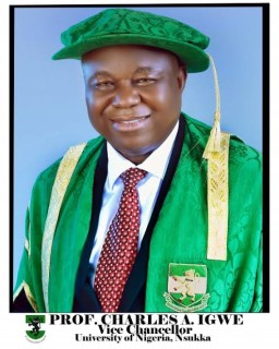 Protest Rocks UNN As VC, Prof. Charles Igwe Increases School Fees By 100%