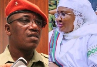 Solomon Dalung: Aisha Buhari Now Wears Dress Meant For 3 People