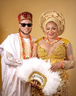 Uche Ogbodo Encourages Single Mums As She Celebrates Her Traditional Wedding