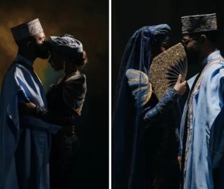 Falz shares photos from his marriage introduction