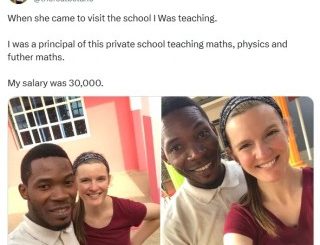 I was earning N30,000 monthly salary as a school principal and teacher while dating my wife – Nigerian man says