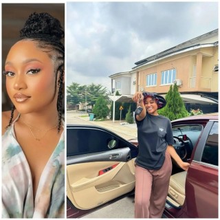 Isreal DMW’s ex-wife, Sheila cops her first car (photos)