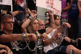 Nationwide Protests Erupt In Israel As Citizens Call For End To War After Government Cabinet Votes On Full Reoccupation Of Gaza (video)