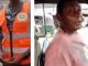 Woman confronts policeman for allegedly trying to extort money from a keke rider
