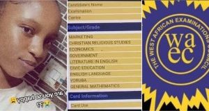 2026 WAEC: Lady who failed exam twice shares result online after her third attempt