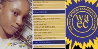 2026 WAEC: Lady who failed exam twice shares result online after her third attempt