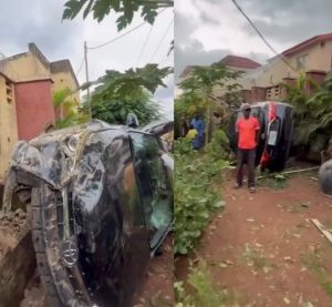 Mechanic crashes customer’s car after taking it on a joyride (video)