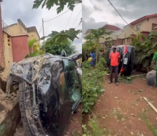 Mechanic crashes customer’s car after taking it on a joyride (video)