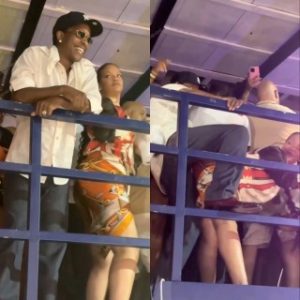 Rihanna grinds against her man A$AP Rocky in Barbados carnival (video)